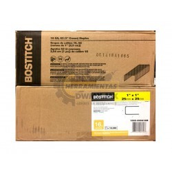 Grapas de Construcción Calibre 16 BOSTITCH 16S2-25SG10M