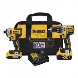 Combo Rotomartillo + Llave de Impacto 20V MAX XR DEWALT DCK287D1M1
