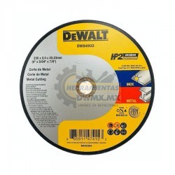 Disco Corte Metal 9'' DEWALT DW84902