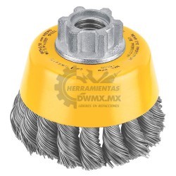 Carda Trenzada de 4" x 5/8 DeWalt DW4916
