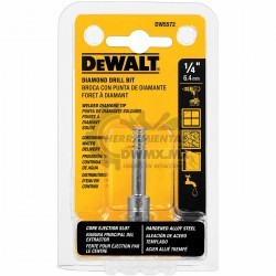 Broca con Punta Diamante 1/4" DeWalt DW5572
