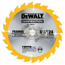 Disco Carburo 6 1/2" DeWalt DW9154 DWA161224