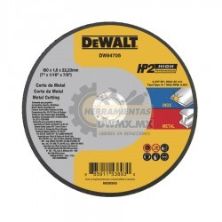 Disco Corte de Metal 7'' HP2 DEWALT DW84705