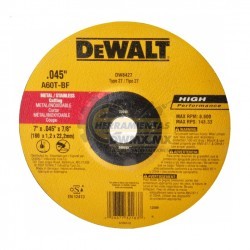 Disco de Acero Inoxidable 7" DeWalt DW8427