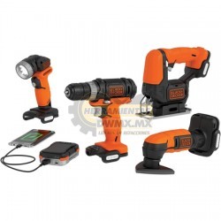 Kit Herramientas Electricas BLACK & DECKER BDCK502C1