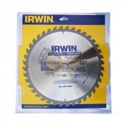Disco Sierra Corte Fino 14'' X 40T IRWIN 15192ZR
