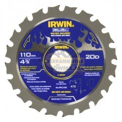Disco Sierra Weldtec 4-3/8'' x 20T IRWIN 1863658
