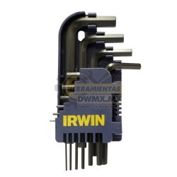 Juego de Llaves Hexagonales 10 Piezas Irwin IW10755