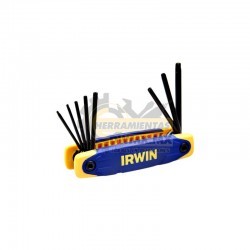 Juego de Llaves Hexagonales Torx Tipo Navaja Irwin 10767