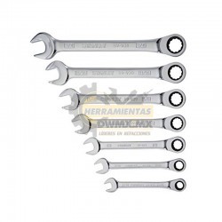 Juego Llaves Combinadas de Trinquete STANLEY 94-542W