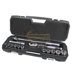 Juego de Dados Milimétricos 15 Piezas Stanley STMT80703-840