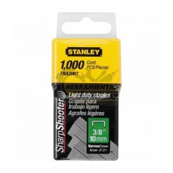 Grapas para Trabajo Ligero 3/8'' STANLEY TRA206T