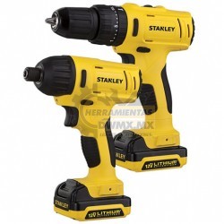 Combo Rotomartillo/Llave de Impacto 12V Stanley SCHI12C2K-B3