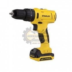Taladro Percutor Inalámbrico 12V Stanley SCH12S2K-B3
